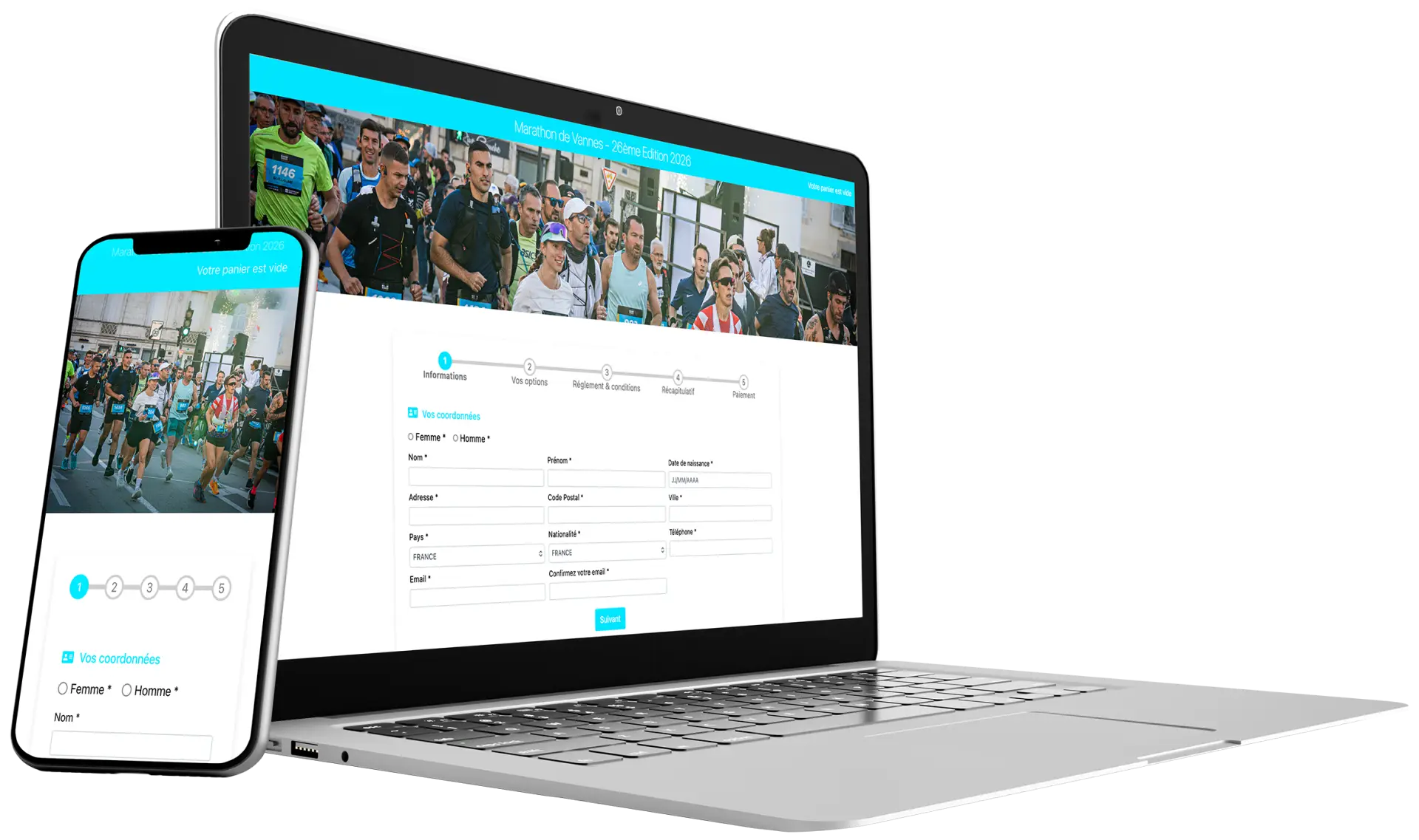 Inscriptions en ligne